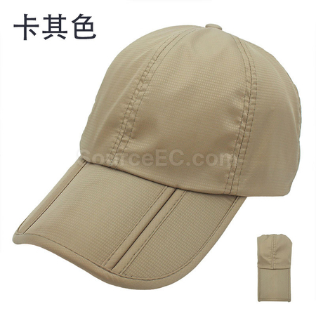 禮品訂造可折疊透氣速乾防曬棒球帽紀念品