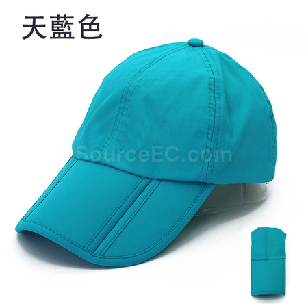 禮品訂造可折疊透氣速乾防曬棒球帽紀念品