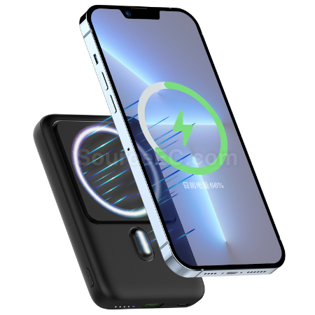 磁吸無線充電源