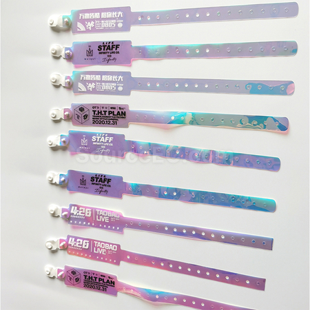 禮品訂造PVC鐳射手帶紀念品