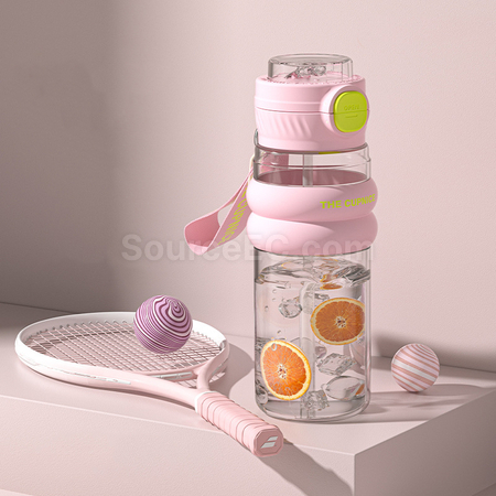 禮品訂造彈跳式雙飲水杯紀念品