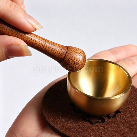 禮品訂造迷你黃銅頌缽減壓冥想缽紀念品