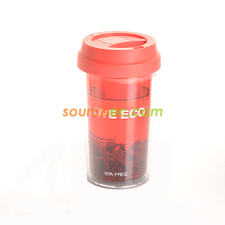 禮品訂造360ML環保綠色咖啡杯紀念品