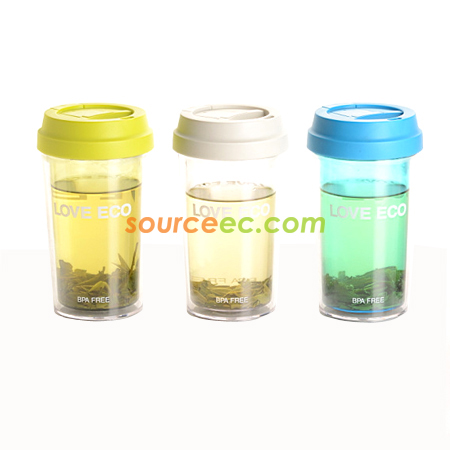 360ML環保綠色咖啡杯
