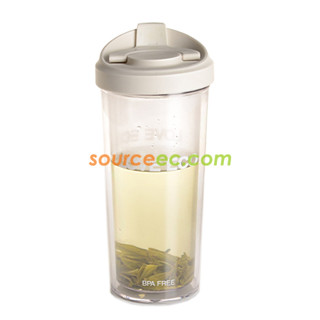 禮品訂造480ML綠色環保咖啡杯紀念品