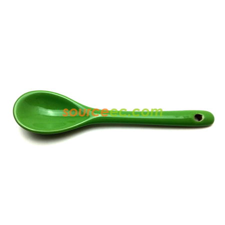 禮品訂造350ML帶勺陶瓷廣告杯紀念品