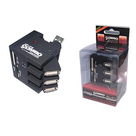 USB分接讀卡器