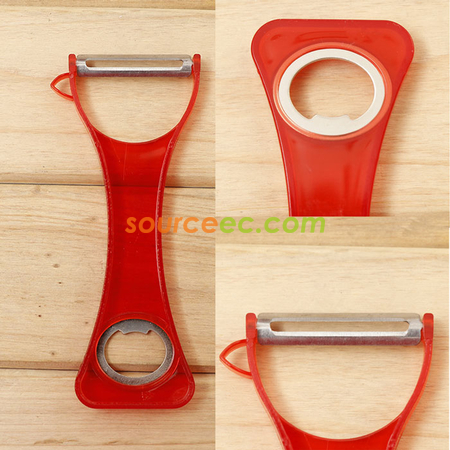 禮品訂造二合一削皮器開瓶器紀念品