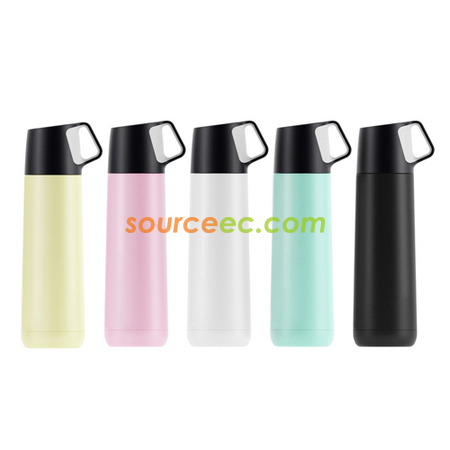 禮品訂造500ML帶杯保溫瓶紀念品