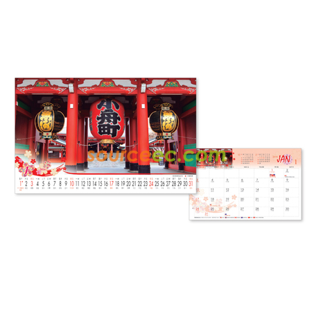 禮品訂造座檯月曆紀念品
