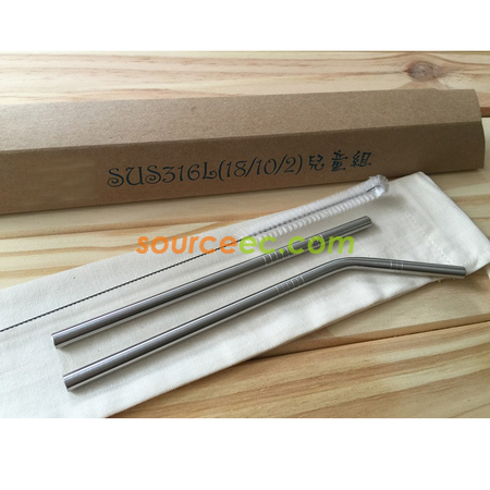 禮品訂造不鏽鋼斜口吸管紀念品