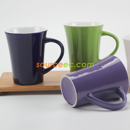 禮品訂造300ML陶瓷廣告杯紀念品