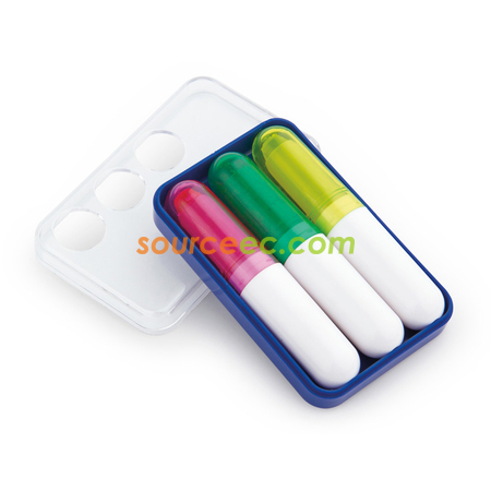 禮品訂造三色熒光筆紀念品