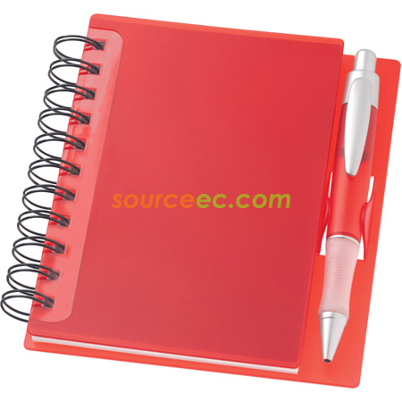 禮品訂造帶筆便攜記事簿紀念品