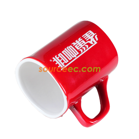 禮品訂造230ML陶瓷廣告杯紀念品