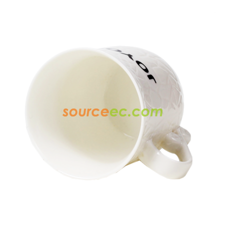 禮品訂造400ML陶瓷廣告杯紀念品