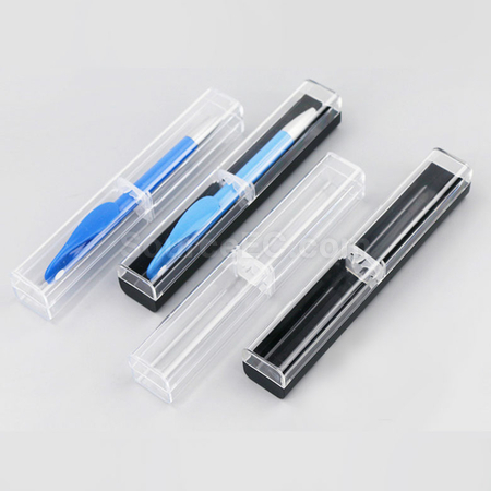 水晶方形筆盒
