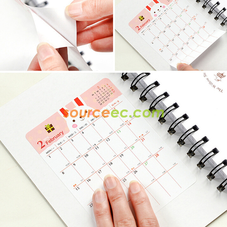 禮品訂造日曆貼紙紀念品