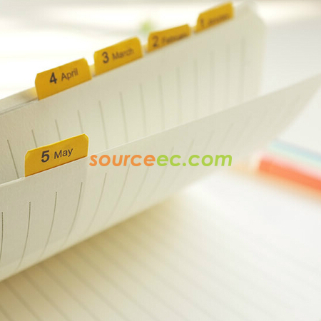 禮品訂造時尚日曆貼紙紀念品