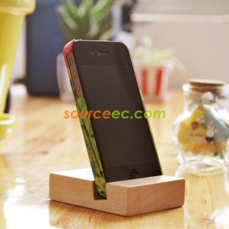 禮品訂造木質手機支架紀念品