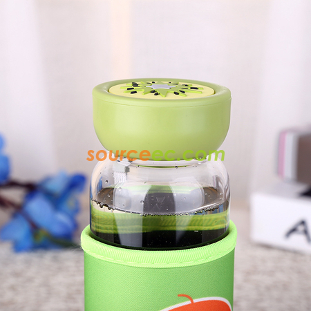 禮品訂造360ML西瓜玻璃水杯紀念品