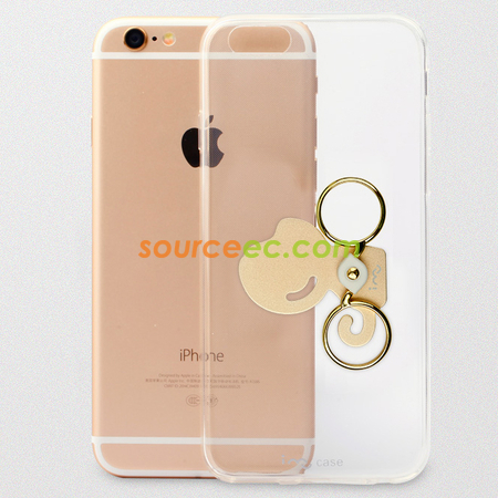 iPhone指環透明手機保護套