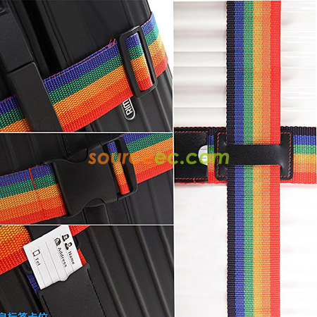 禮品訂造海關密碼鎖行李帶紀念品