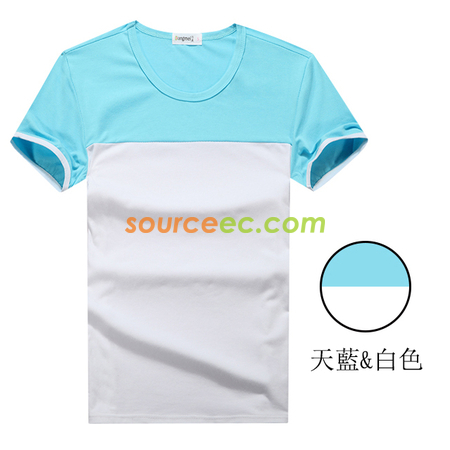 禮品訂造拼色活動比賽T恤紀念品