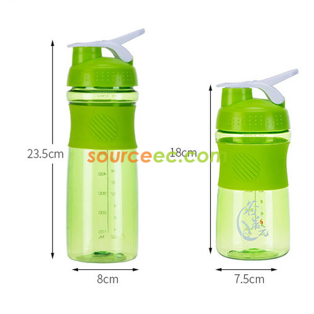 禮品訂造760ML蛋白粉搖搖杯 帶刻度水杯手提手搖搖杯 運動健身水壺禮品杯紀念品
