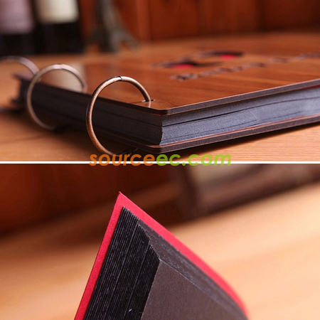 禮品訂造木質粘貼式相冊紀念品
