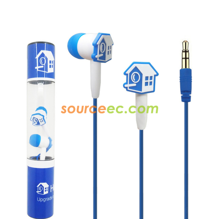 禮品訂造耳機帶圓桶包裝紀念品