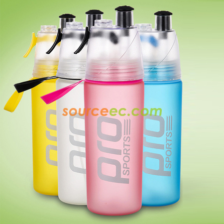 禮品訂造600ML噴水水壺紀念品