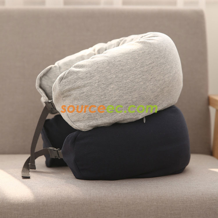 禮品訂造帶帽U型護頸枕紀念品