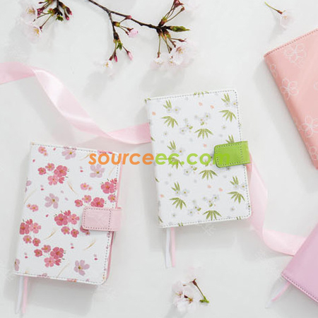 禮品訂造櫻花手帳本禮盒裝紀念品