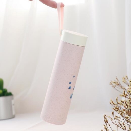 禮品訂造環保小麥玻璃杯紀念品