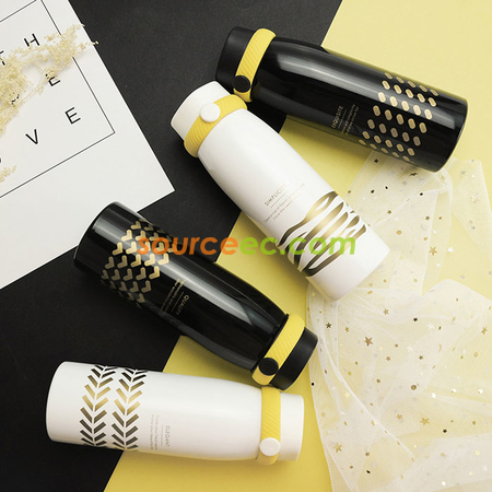 禮品訂造320ML 創意手提不銹鋼保溫杯紀念品