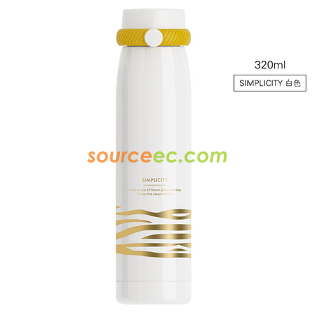 禮品訂造320ML 創意手提不銹鋼保溫杯紀念品