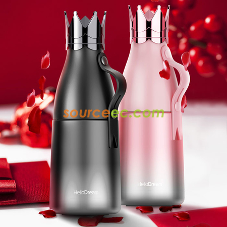 禮品訂造350ML 皇冠保溫杯紀念品