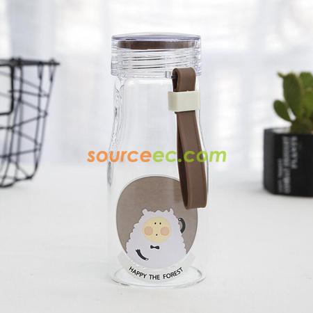 禮品訂造350ML 玻璃隨手杯紀念品