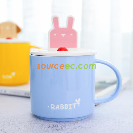 禮品訂造動物陶瓷杯紀念品