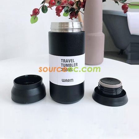 禮品訂造350ML 便攜不銹鋼保溫杯紀念品