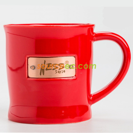 禮品訂造460ML 陶瓷杯紀念品