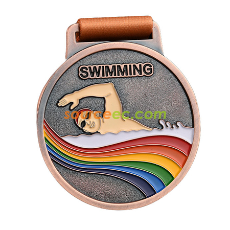 禮品訂造游泳比賽獎牌紀念品
