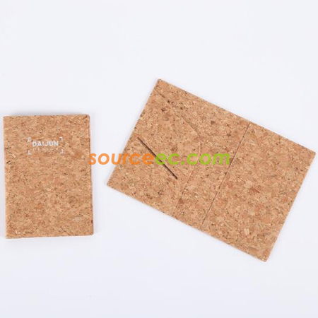 禮品訂造PU軟木護照套紀念品