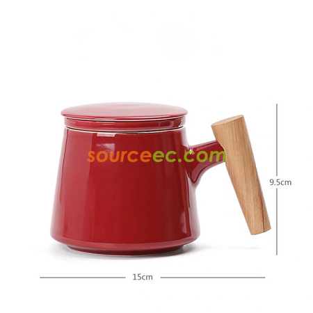 禮品訂造陶瓷泡茶杯紀念品
