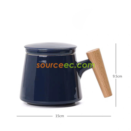 禮品訂造陶瓷泡茶杯紀念品