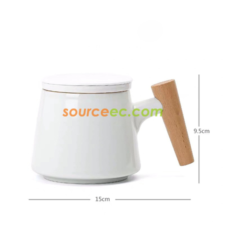 禮品訂造陶瓷泡茶杯紀念品