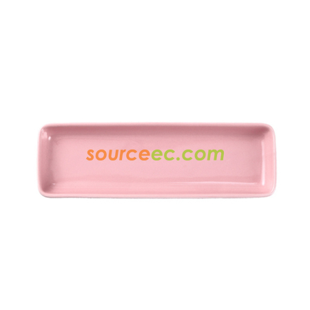 禮品訂造色彩繽紛餐具點心托盤紀念品