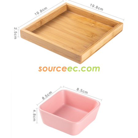 禮品訂造方型零食小盤子紀念品