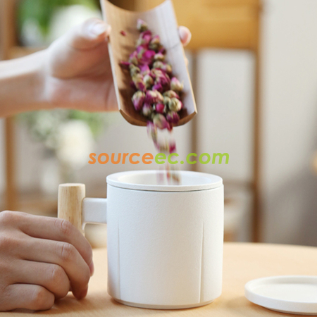 禮品訂造陶瓷泡茶杯紀念品